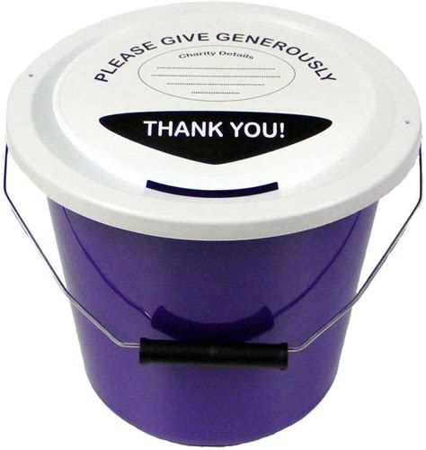 charity collection buckets|Amazon.com: Donation Buckets.